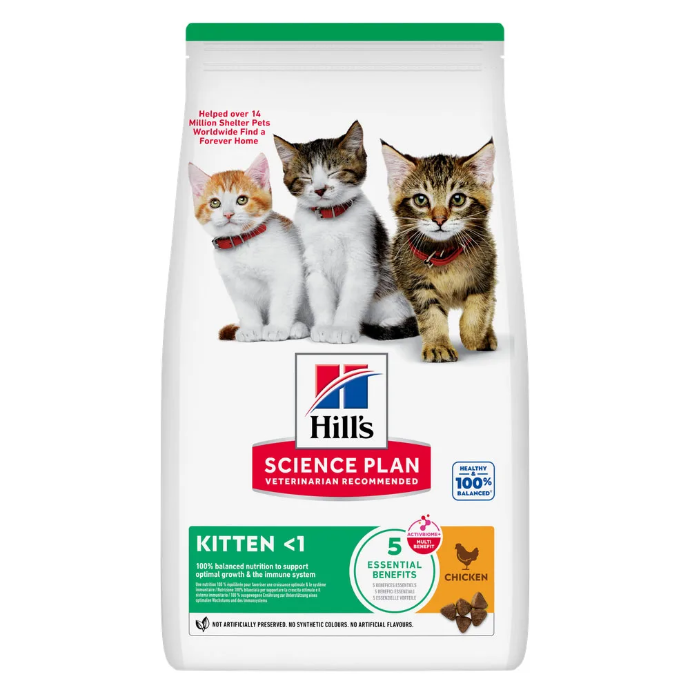 1,5kg Kitten Healthy Development Kip Hill's Science Plan Kattenvoer de Hill's – photo produit