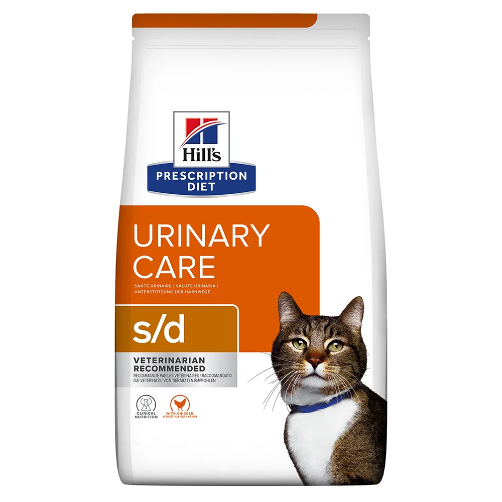 1,5kg S/D Urinary Dissolution met Kip Hill's Prescription Diet Kattenvoer de Hill's – photo produit