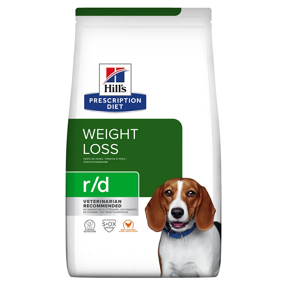 10kg R/D Weight Reduction Kip Hill's Prescription Diet Hondenvoer van Hill's – productfoto