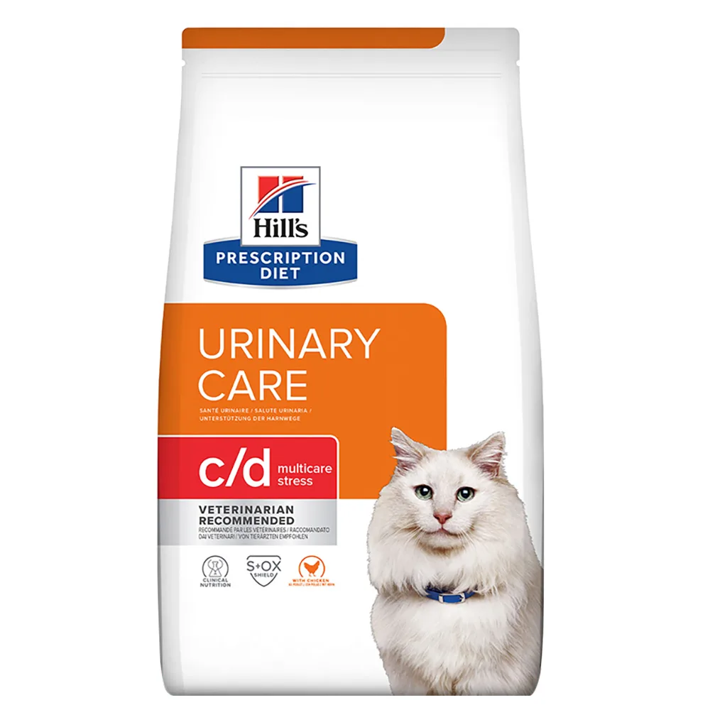 8kg C/D Urinary Stress met Kip Hill's Prescription Diet Kattenvoer van Hill's – productfoto