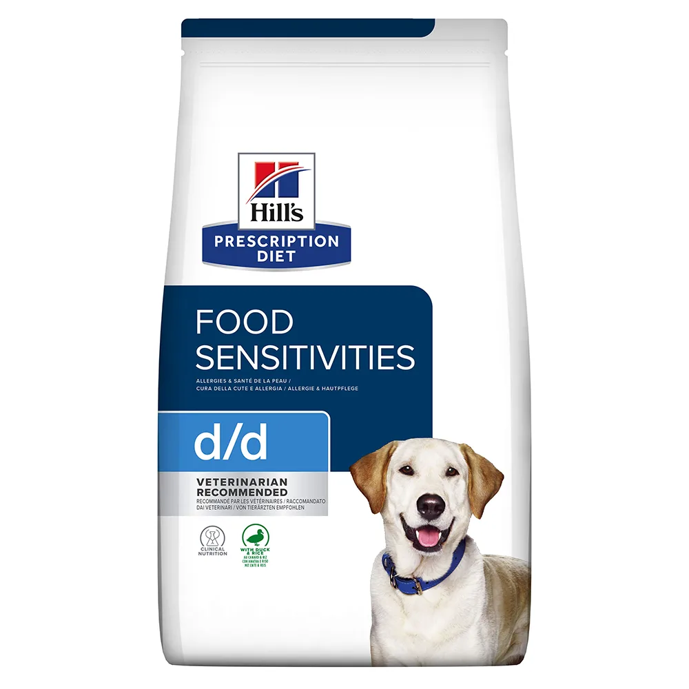 12kg D/D Food Sensitivities Eend & Rijst Hill's Prescription Diet Hondenvoer by Hill's – product photo