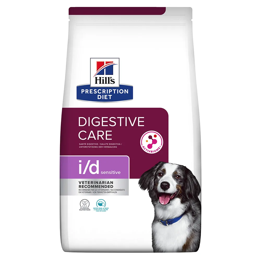 4kg I/D Digestive Care Sensitive Ei & Rijst Hill's Prescription Diet Hondenvoer de Hill's – photo produit