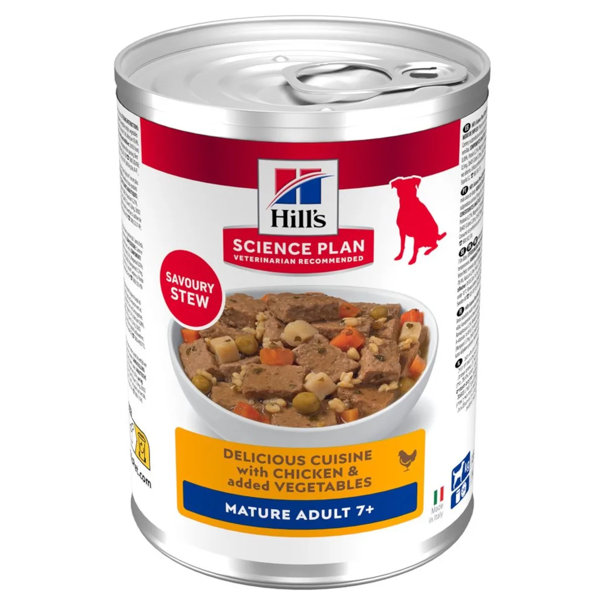 12x363g Hill's Science Plan Mature Adult Ragout met Kip & toegevoegde Groenten nat hondenvoer by Hill's – product photo