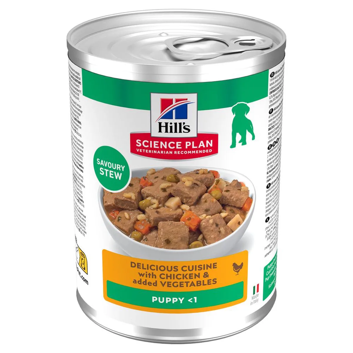 12x363g Hill's Science Plan Puppy Stoofpot met Chicken & extra groenten Natvoer voor honden by Hill's – product photo