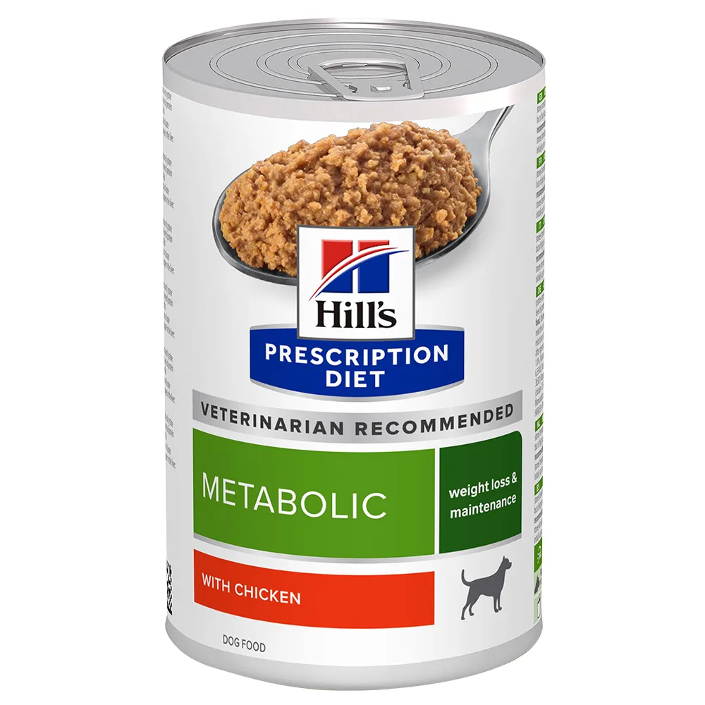 12x370g Metabolic Kip Hill's Prescription Diet Hondenvoer de Hill's – photo produit