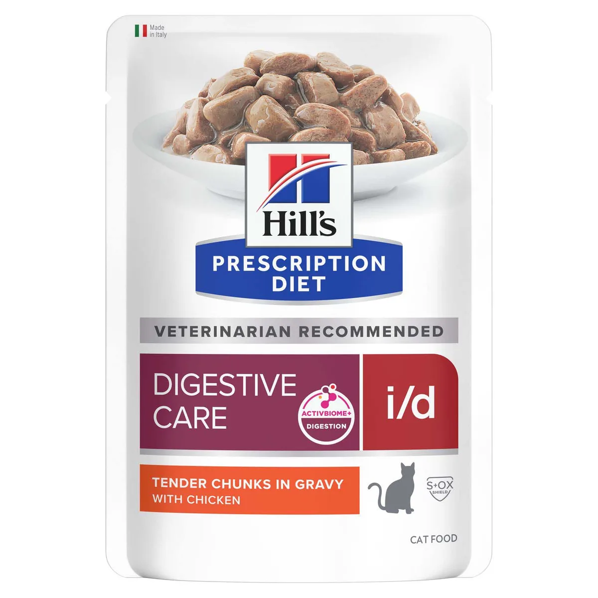 12x85g I/D Digestive Care Kip Hill's Prescription Diet Kattenvoer de Hill's – photo produit