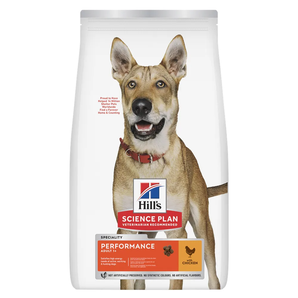 14kg Adult Performance Medium met Kip Hill's Science Plan Hondenvoer by Hill's – product photo