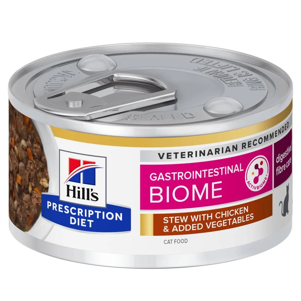 1x82g Feline Gastrointestinal Biome Stoofpotje Hill's Prescription Diet Kattenvoer van Hill's – productfoto