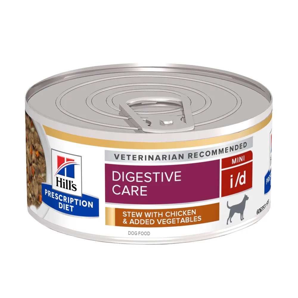 24 x 156 g i/d Digestive Care Stoofpotje met Kip Hill's Prescription Diet Hondenvoer de Hill's – photo produit