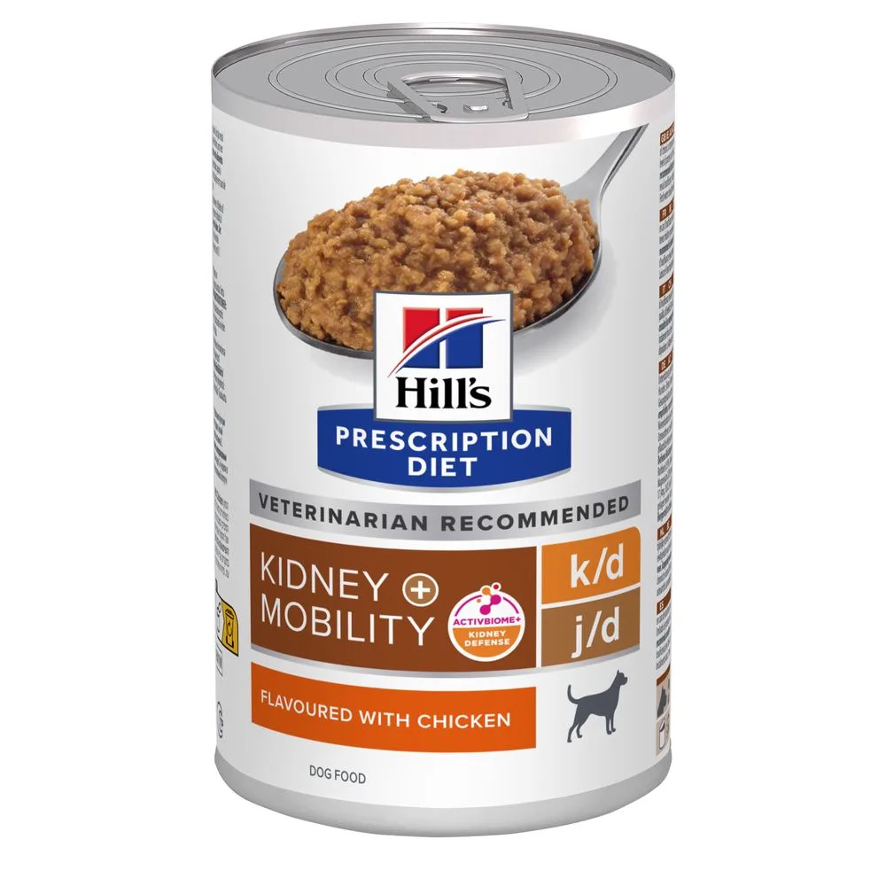 24x 370g Hill's Prescription Diet k/d + Mobility Hundefutter nass by Hill's – product photo