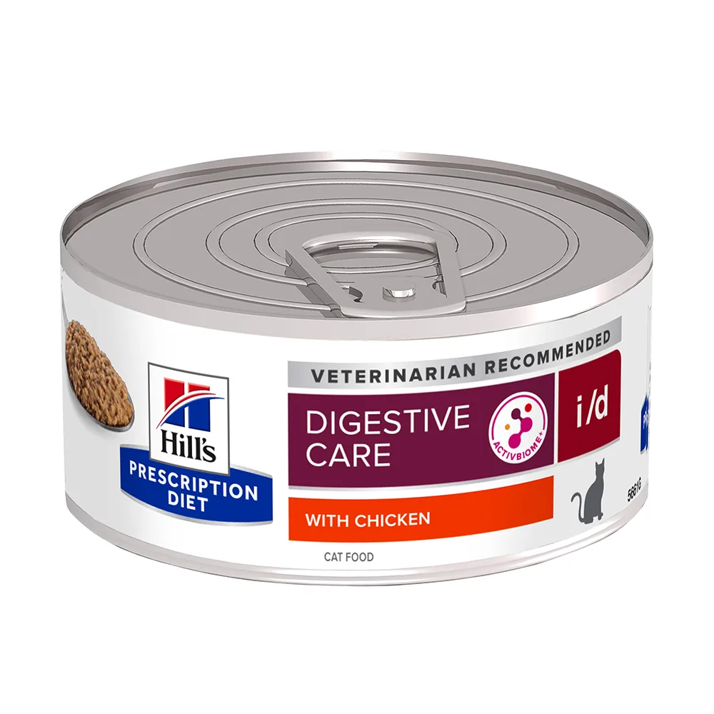 24x156g I/D Gastro Intestinal Kip Hill's Prescription Diet Kattenvoer de Hill's – photo produit