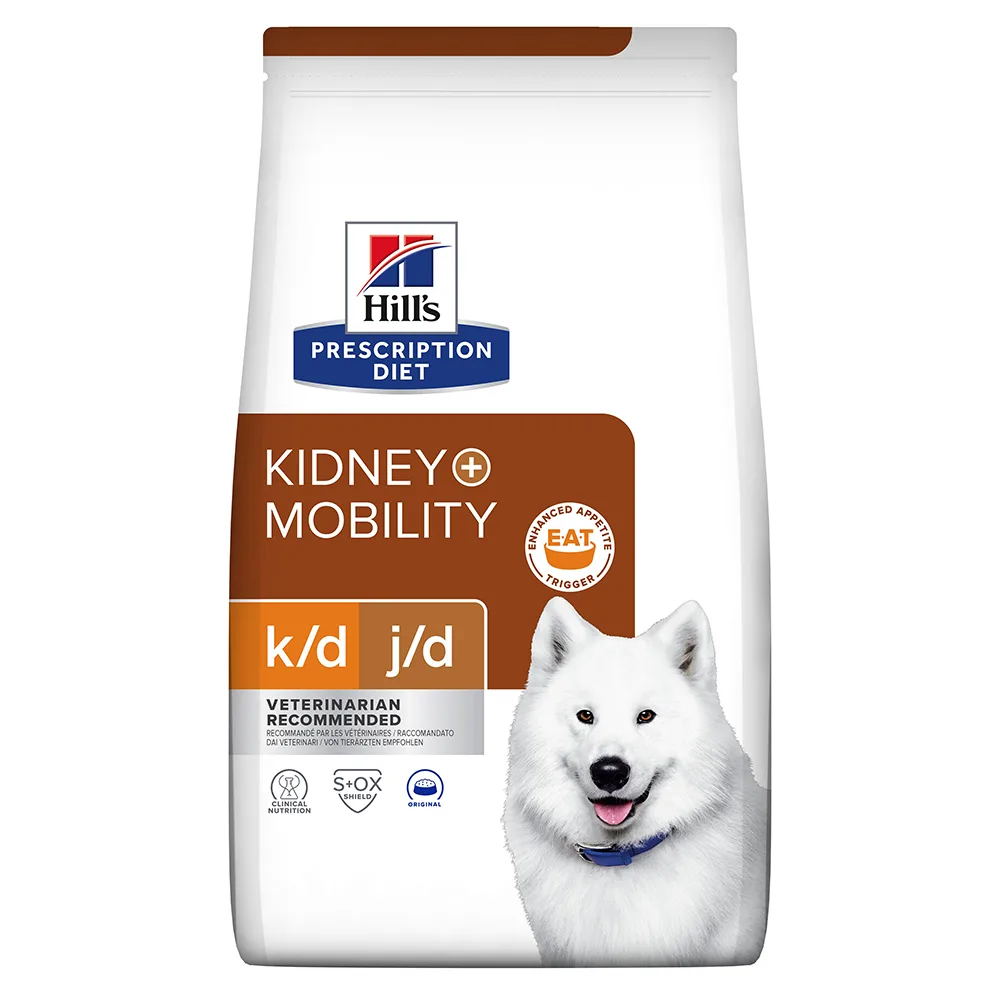 2x12kg Canine K/D +Mobility Original Hill's Prescription Diet Hondenvoer van Hill's – productfoto