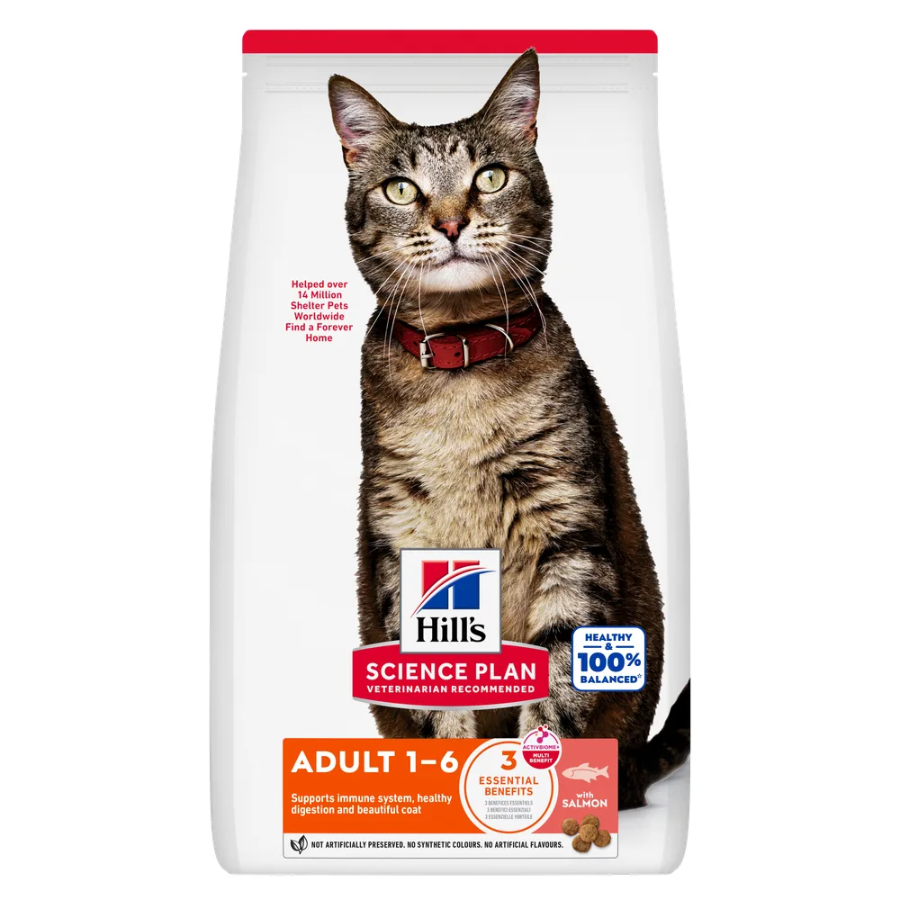 7 kg Hill's Science Plan Adult 1-6 Zalm Droogvoer voor katten van Hill's – productfoto