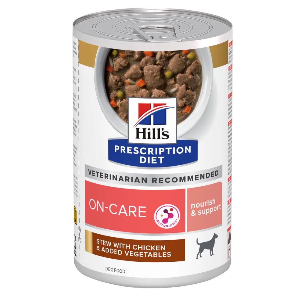48 x 354 g Hill's Prescription Diet On-Care met Kip hondenvoer nat van Hill's – productfoto