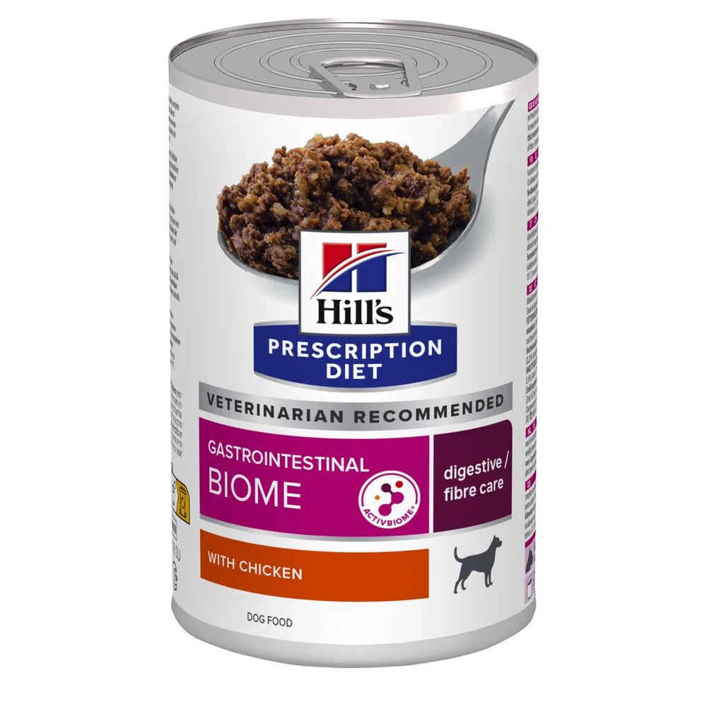 48x370g Gastrointestinal Biome Kip Hill's Prescription Diet Hondenvoer van Hill's – productfoto