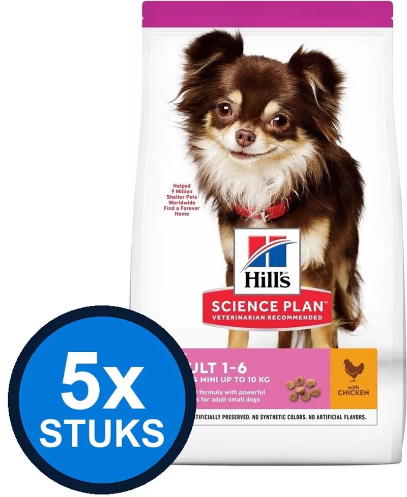5x Hill's - Science Plan dog ad light S chicken 1,5kg - Hondenvoer - 1.5 kg by Hill's – product photo