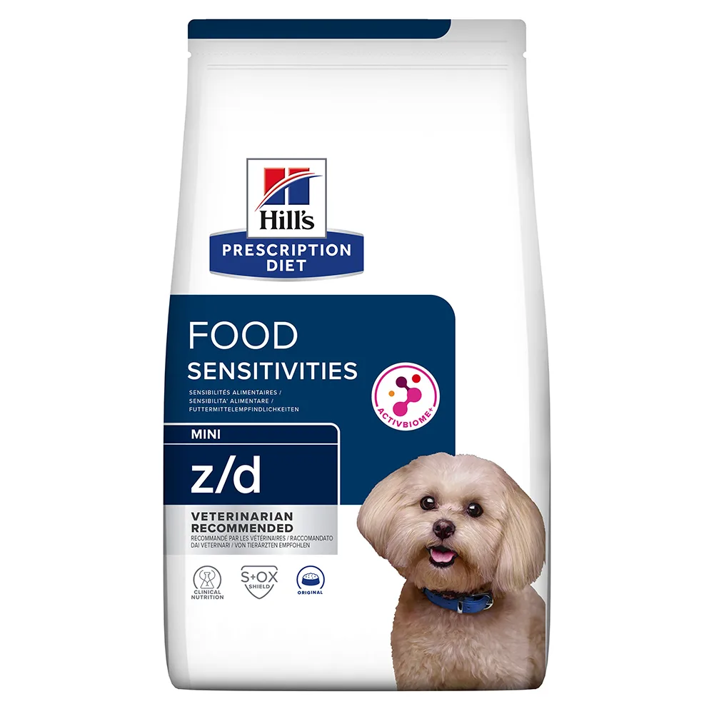 6 kg Z/D Skin/Food Sensivities Mini Hill's Prescription Diet Hondenvoer de Hill's – photo produit