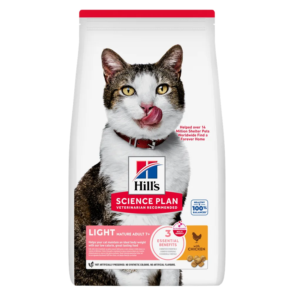 7kg Mature Adult 7+ Active Longevity Light Kip Hill's Science Plan Kattenvoer by Hill's – product photo
