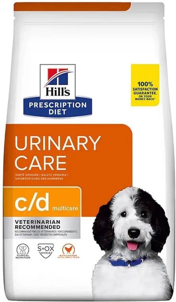 C/D Multicare - Hondenvoer - Urinegezondheid - Voorkomt Struvietstenen - Ondersteunt Nierfunctie by Hill's – product photo