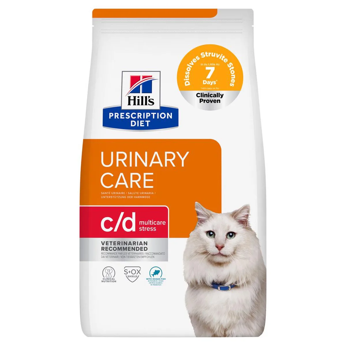 Prescription Diet c/d Urinary Care Poisson 1,5 Kg de Hill's – photo produit
