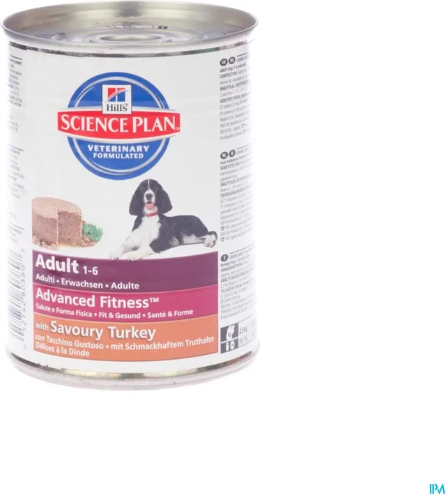 Canine Hondenvoer Blik - Adult - Kalkoen - 370 Gram - 6 Stuks