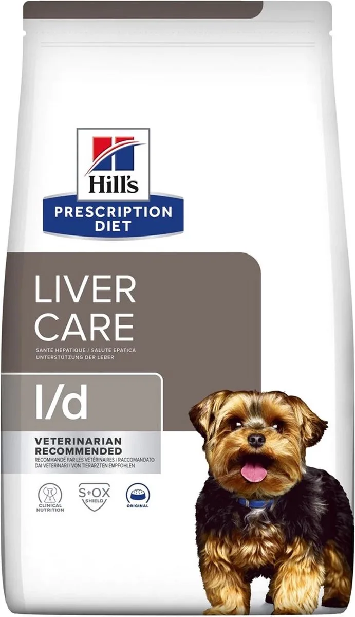 Canine L/D Liver Care – Droogvoer voor honden – 4 kg von Hill's – Produktfoto