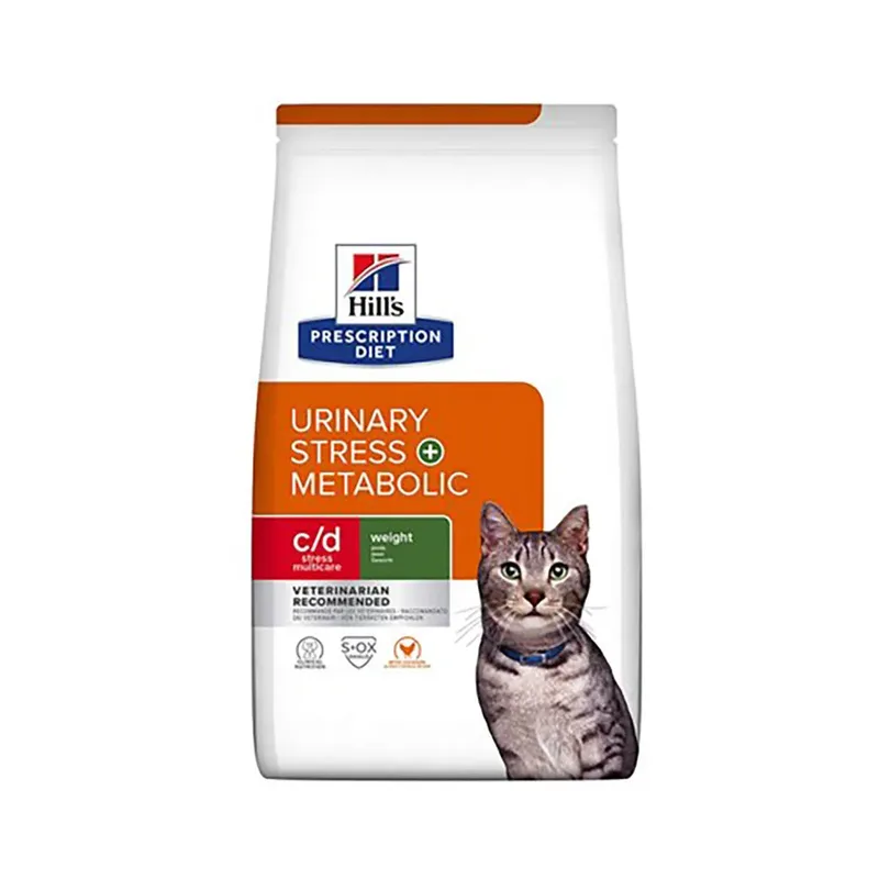 Feline C/d Urinary Stress + Metabolic Kattenvoer 3 Kg von Hill's – Produktfoto