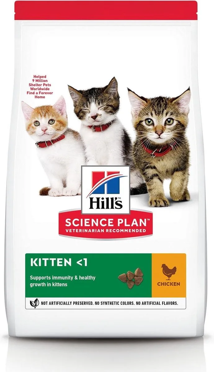 Feline Kitten Kip - Kattenvoer - 300 g de Hill's – photo produit