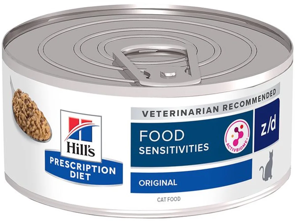Feline Z/d Allergeen Vrij 24x156 gram de Hill's – photo produit