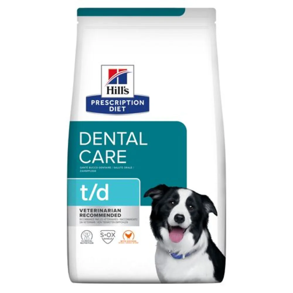 Hondenvoer Droog t/d Dental Care Kip 4 kg by Hill's – product photo