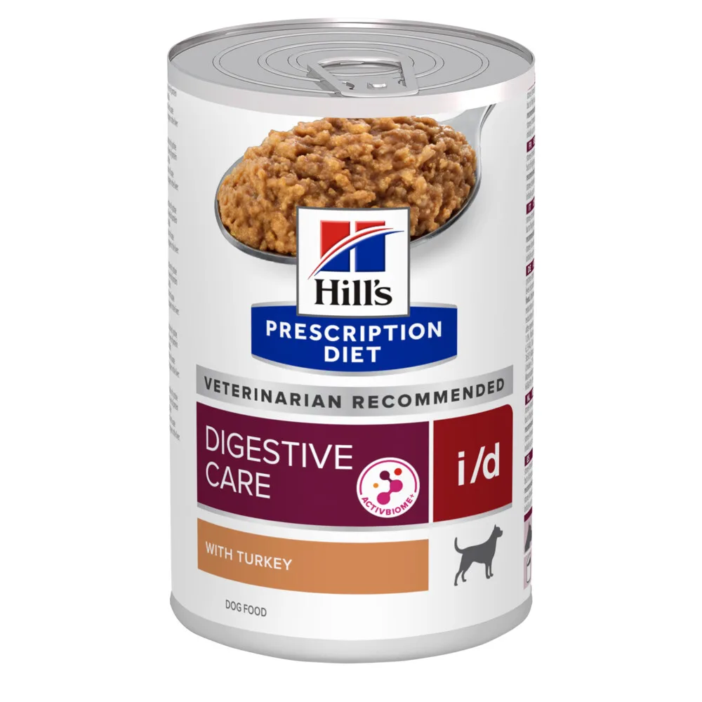 Hondenvoer Nat i/d met ActivBiome+ Kalkoen 12 x 360 gr by Hill's – product photo