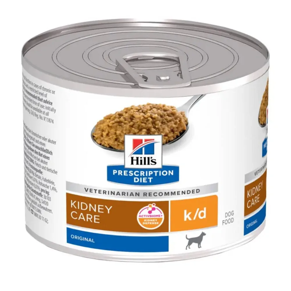 Hondenvoer Nat k/d met ActivBiome+ Kidney Defense Kip 12 x 180 gr by Hill's – product photo