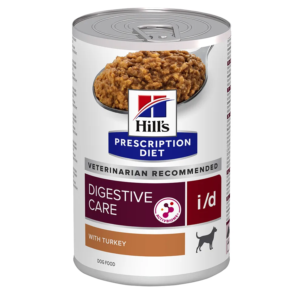 i/d Digestive Care Biome natvoer met kalkoen voor honden 360 GR fra Hill's – produktbillede