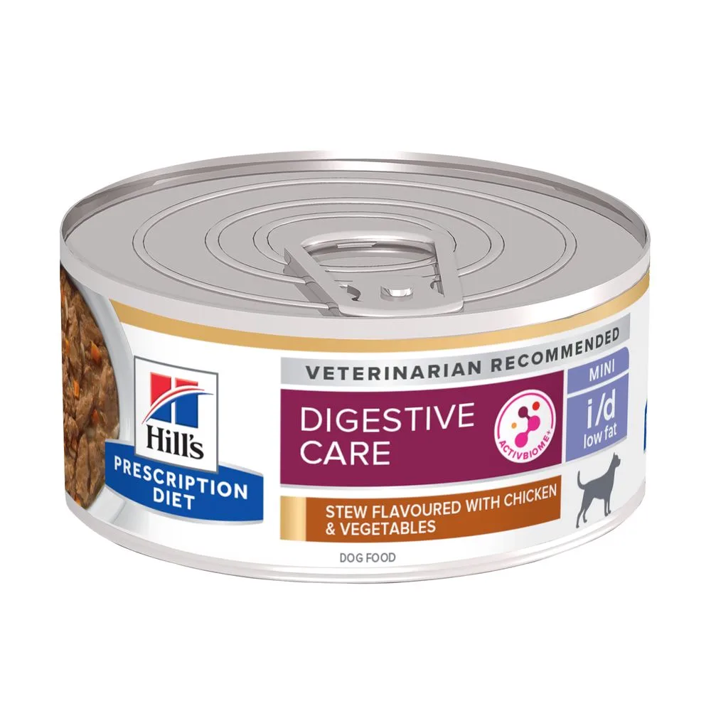 Prescription Diet Canine I / d Low Fat Huhn und Gemüse 156 GR von Hill's – Produktfoto