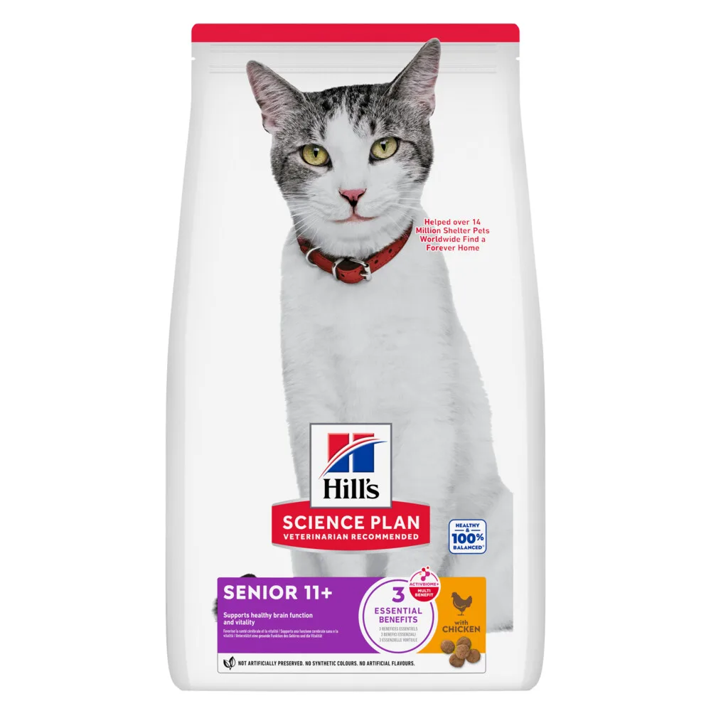 Kattenvoer Droog Senior 11+ Kip 7 kg by Hill's – product photo