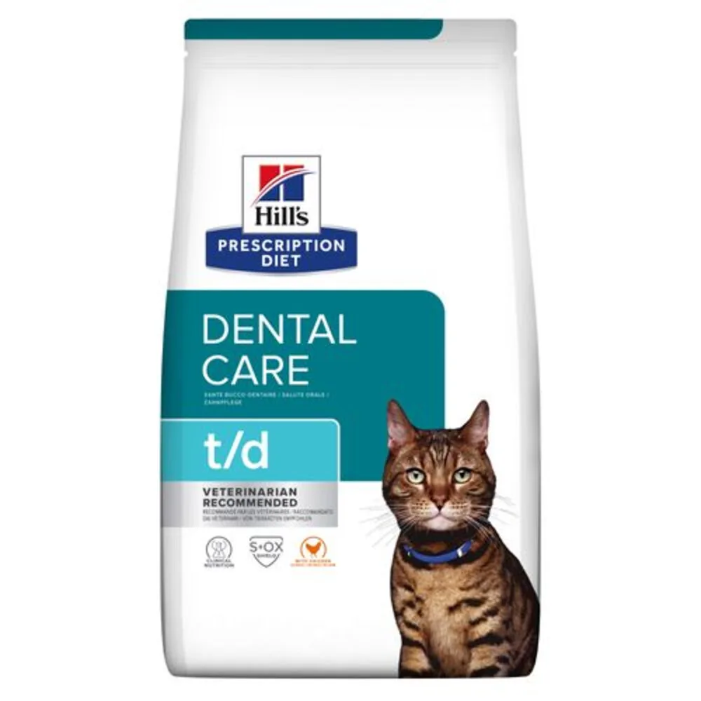 Kattenvoer Droog t/d Dental Care Kip 3 kg by Hill's – product photo