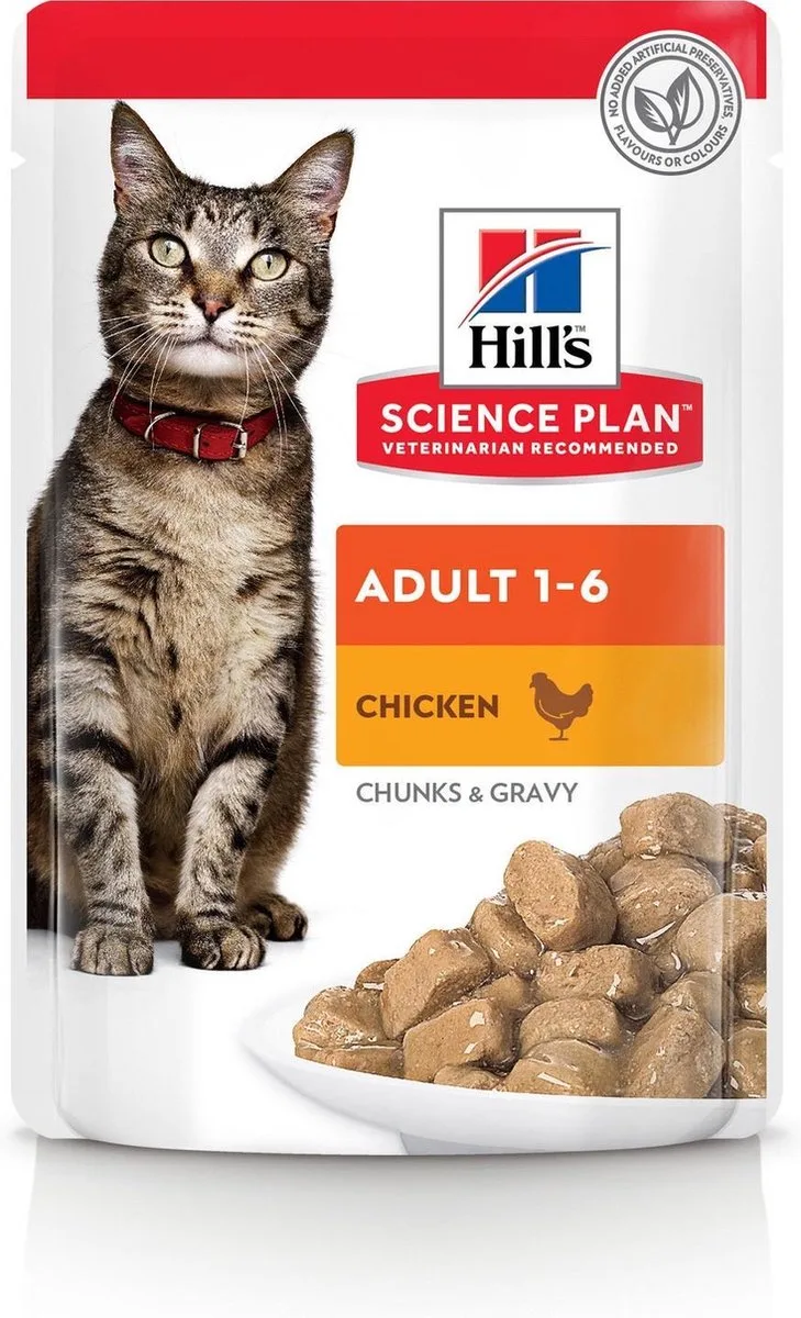 Optimal Care Kip - Kat - Volledig natvoer - 1 x 85 gr von Hill's – Produktfoto