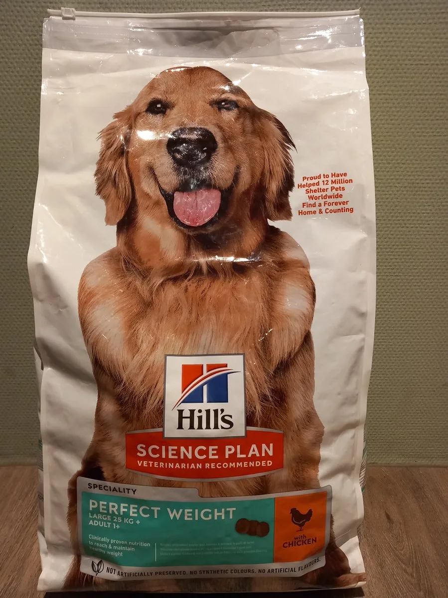 Perfect Weight Large adult with chicken 12 kg van Hill's – productfoto