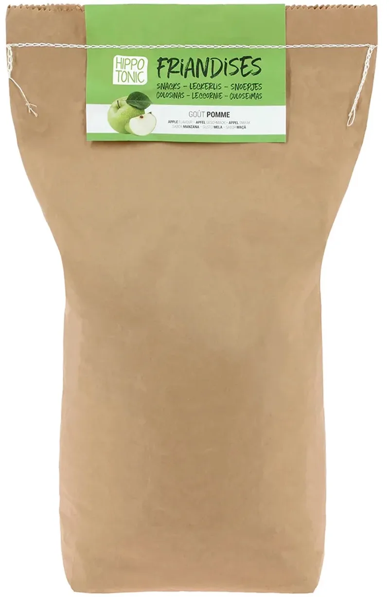 Appel Paardensnoepjes 10kg 10kg von Hippo-Tonic in Beige – Produktfoto
