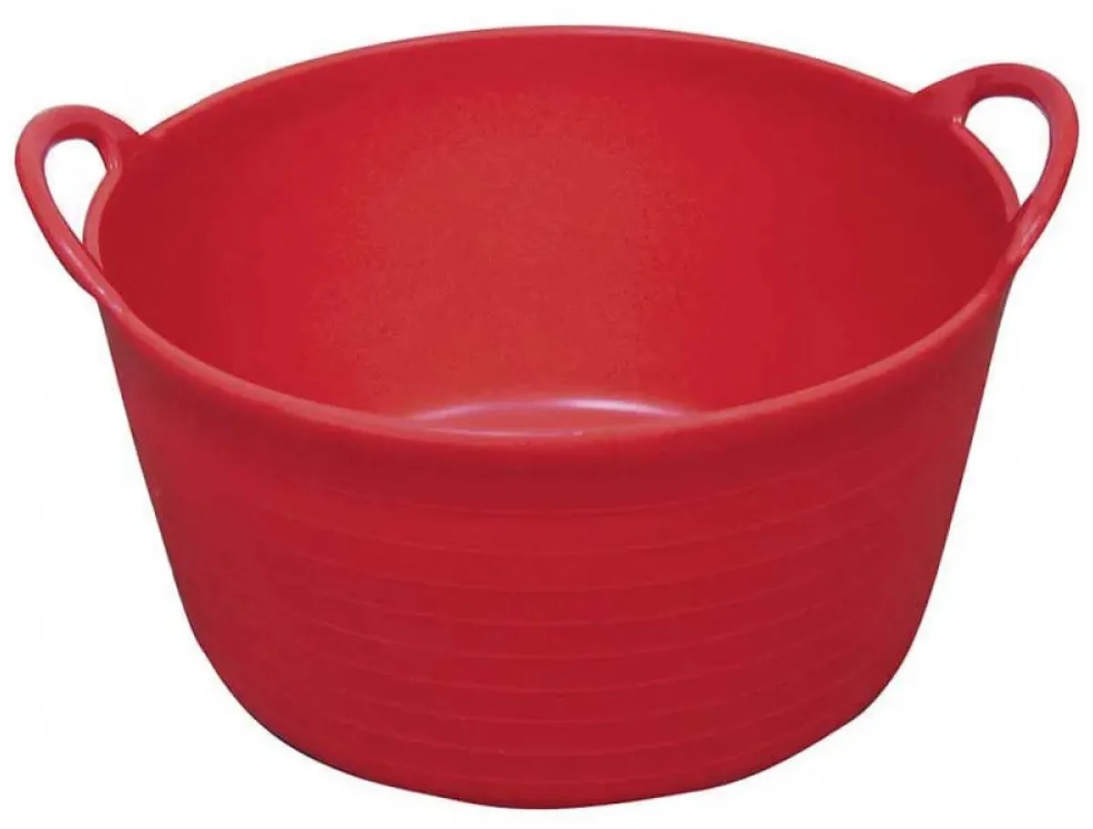 Flexibele Emmer 12l Rood von Hippo-Tonic in Rot – Produktfoto