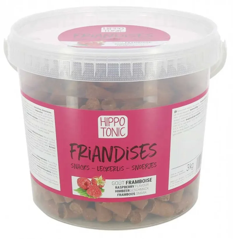 Paardensnoepjes, framboos smaak 3 kg | Wit | Beloningen paard von Hippo-Tonic – Produktfoto