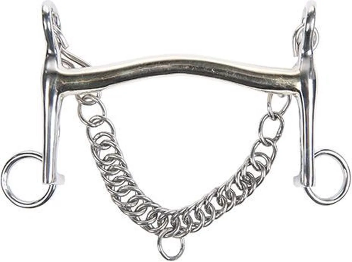Babystangetje van argentaan - 15,5cm -18 mm dik - schaar 5 cm by HKM in Rvs – product photo