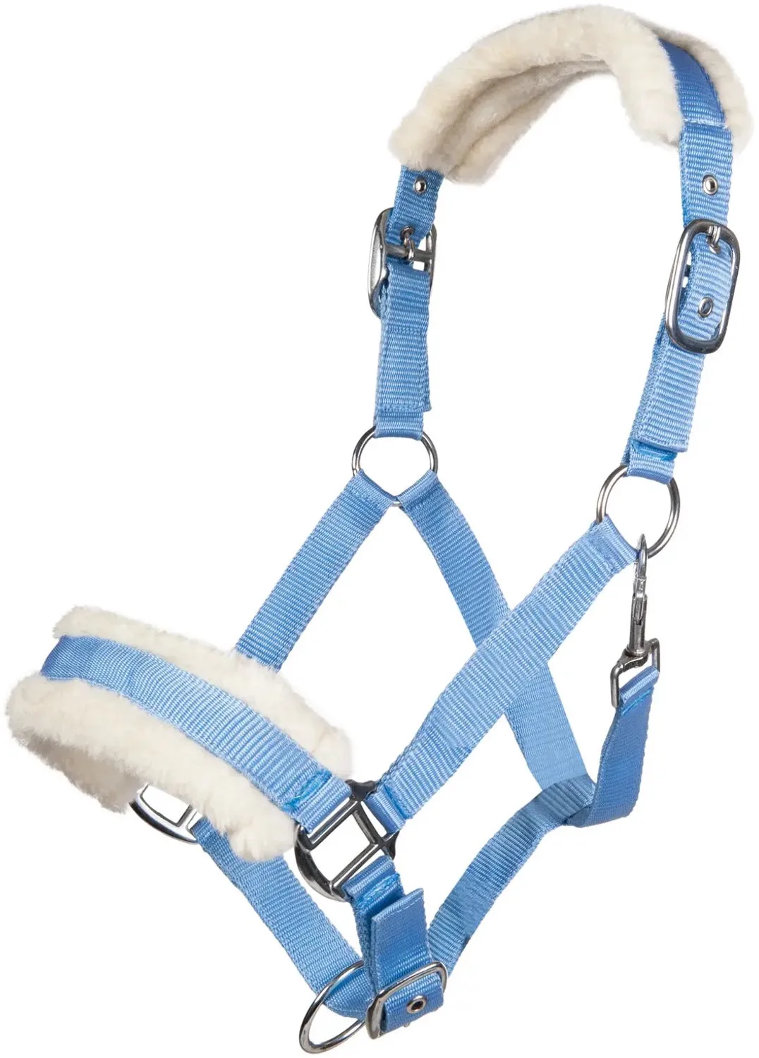 Bont halster voor paard HKM Bischofshofen van HKM in Babyblau – productfoto