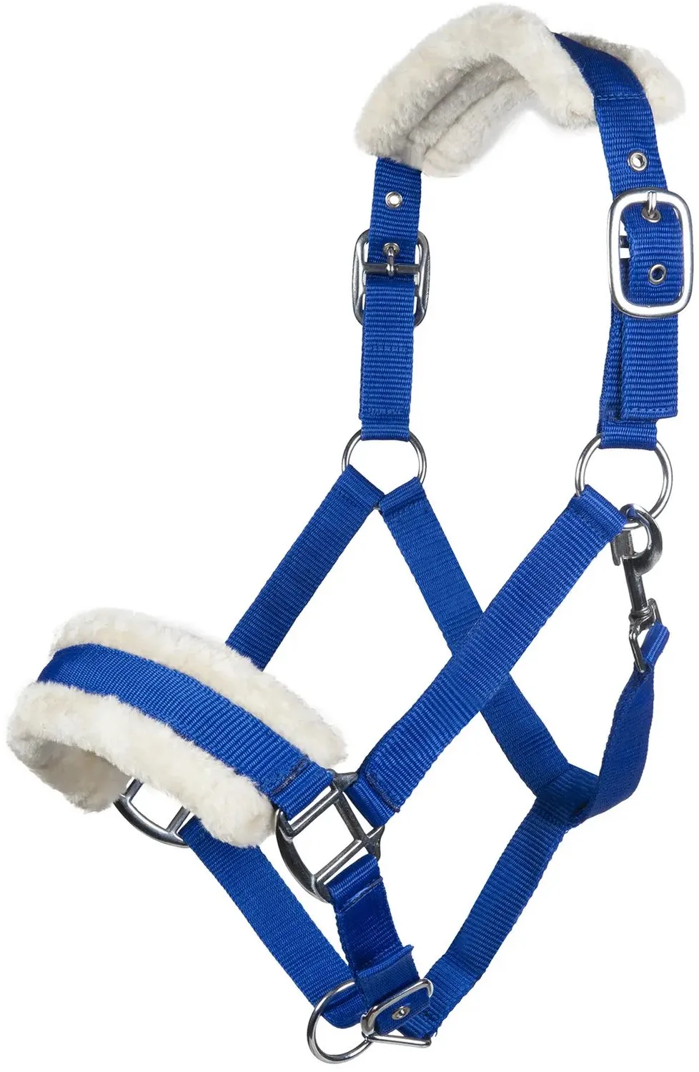 Bont halster voor paard HKM Bischofshofen van HKM in Royalblau – productfoto