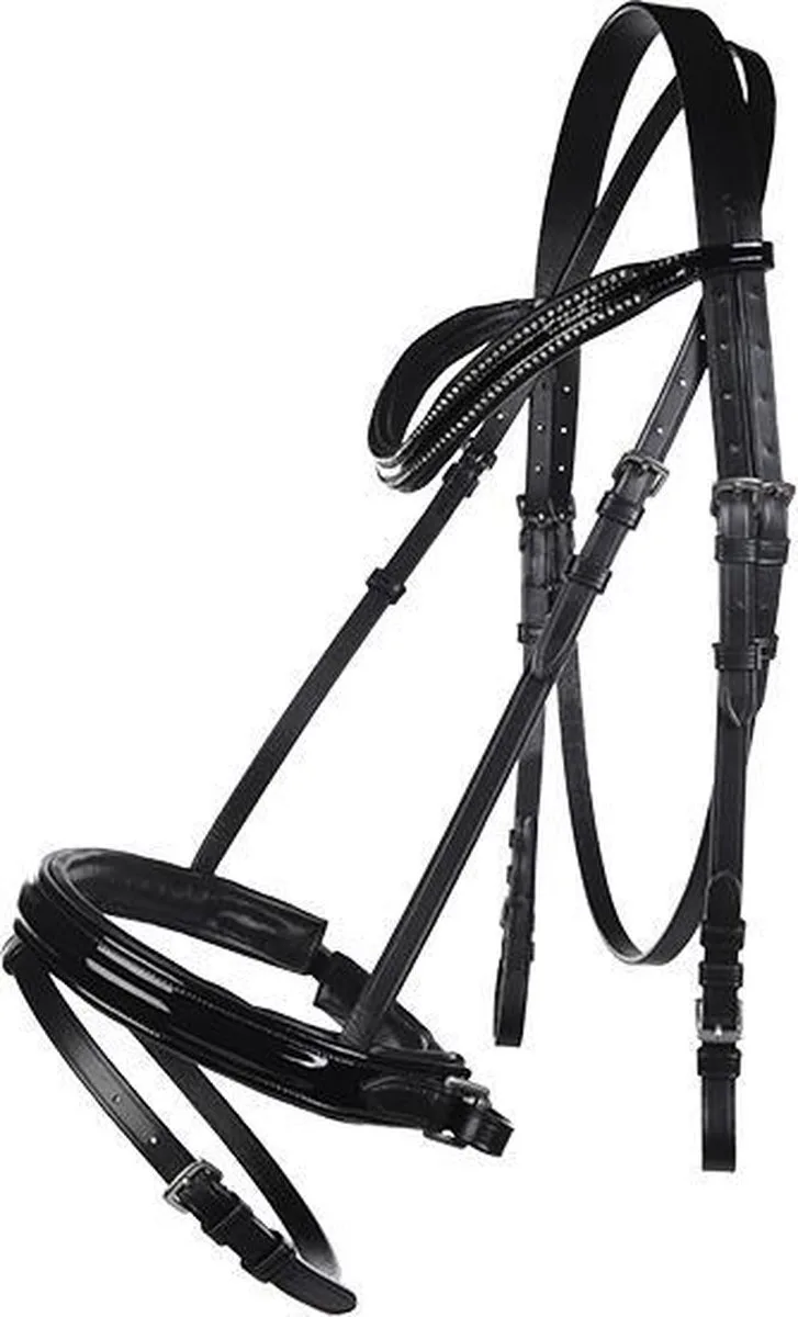 Bridle -Dora de HKM en Noir – photo produit