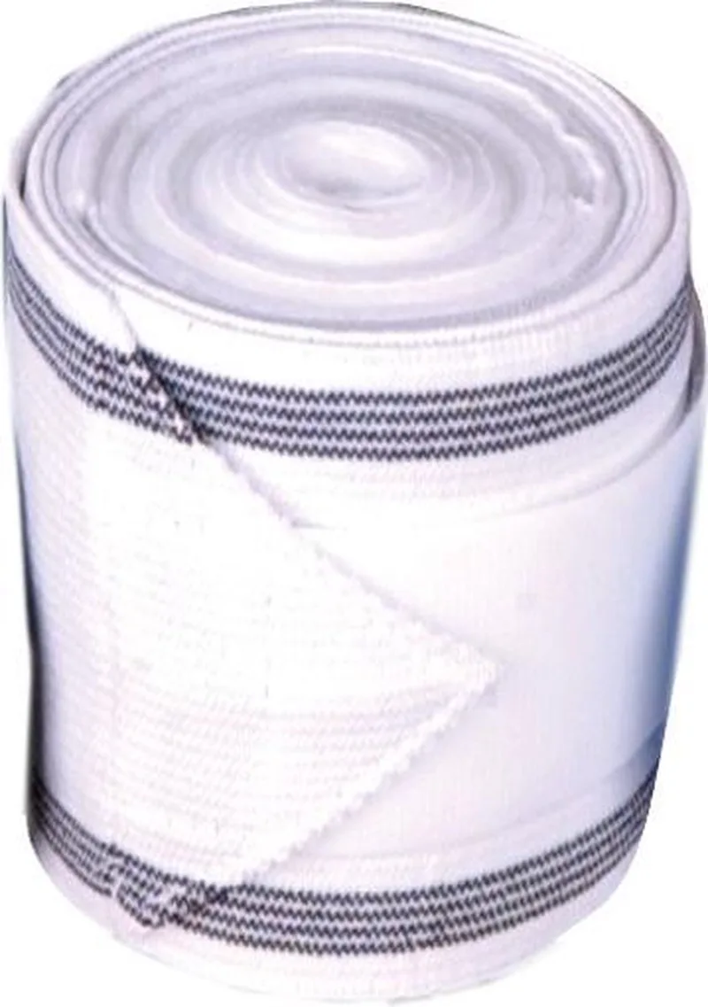 Combi-bandages elastisch-fleece - set van 4 by HKM in White – product photo