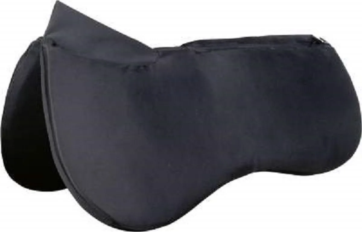 correctie pad Memory Foam - cob/full - zadelonderlegger by HKM in Black – product photo
