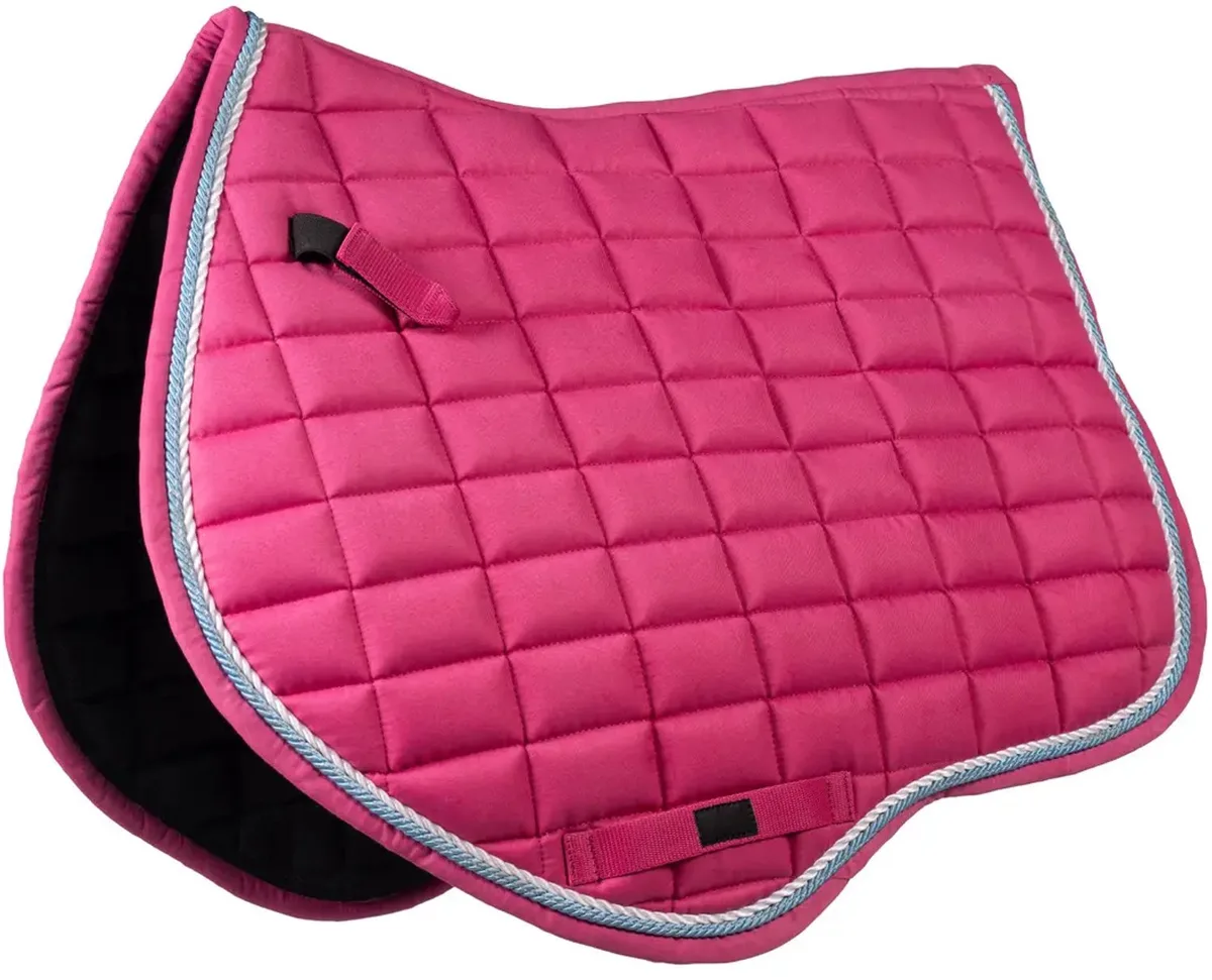 Dressuurmat voor paarden HKM Manchester de HKM en Magenta – photo produit
