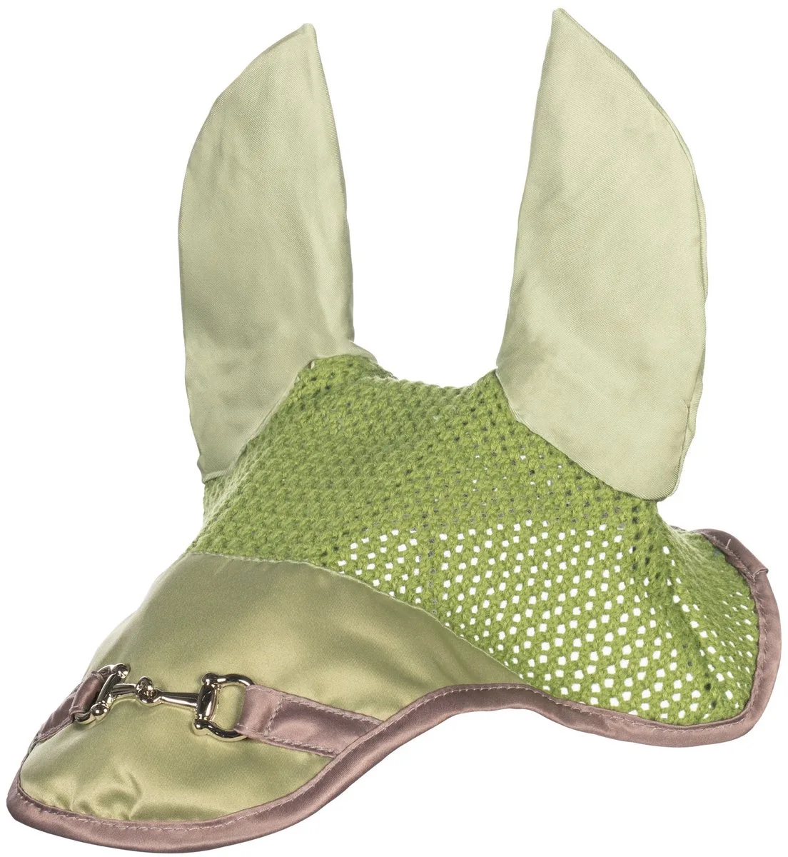 Ear bonnet Golden Bit van HKM in Wit – productfoto