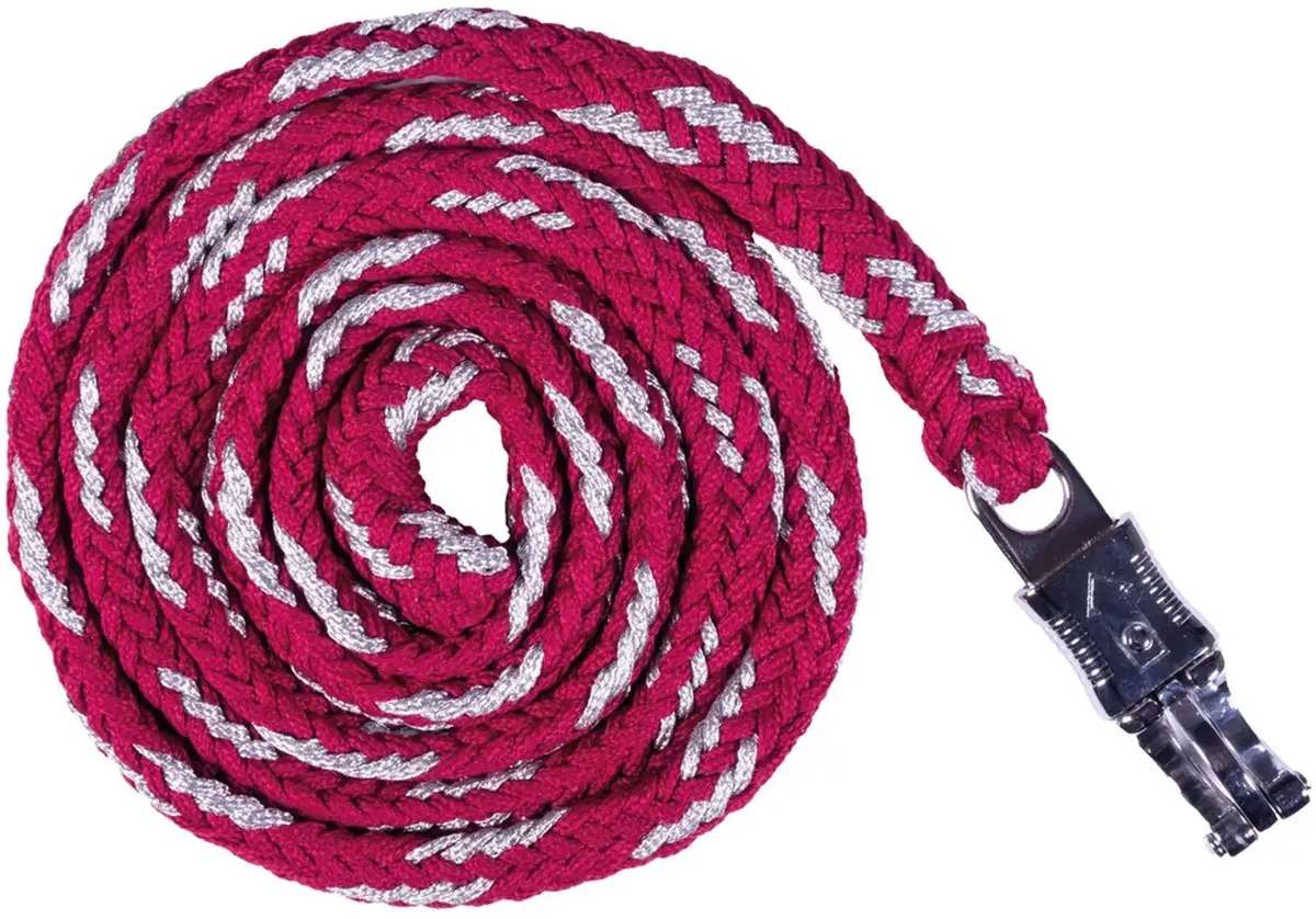Fietskoord met antipaniek karabijnhaak HKM Sweet Valentine från HKM i Rosa – produktbild